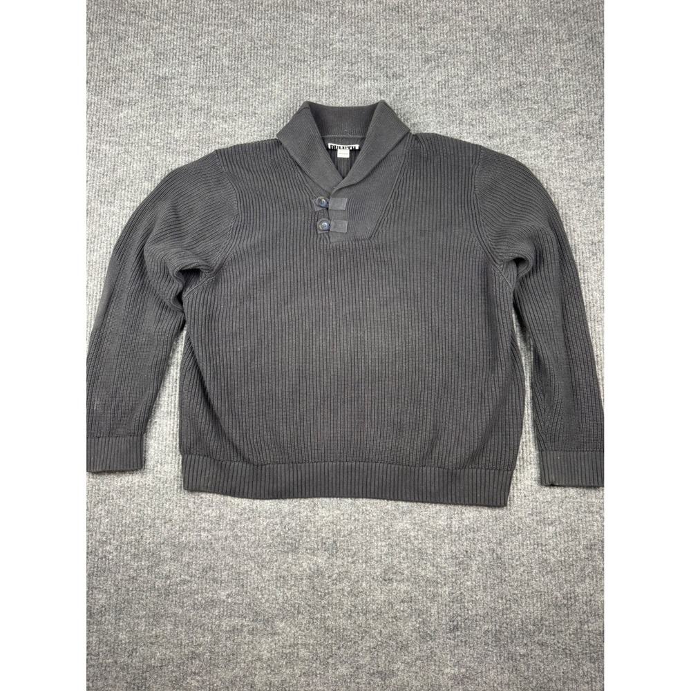 Deluth Trading Co Men's Heavyweight Pullover Dark Gray Sweater Size 2XL